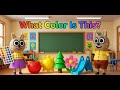 Learning Colors with fun | Color Recognition for Kids | Fun color learning for Toddlers/Preschool