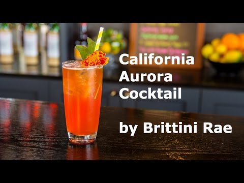 California Aurora Cocktail by Brittini Rae