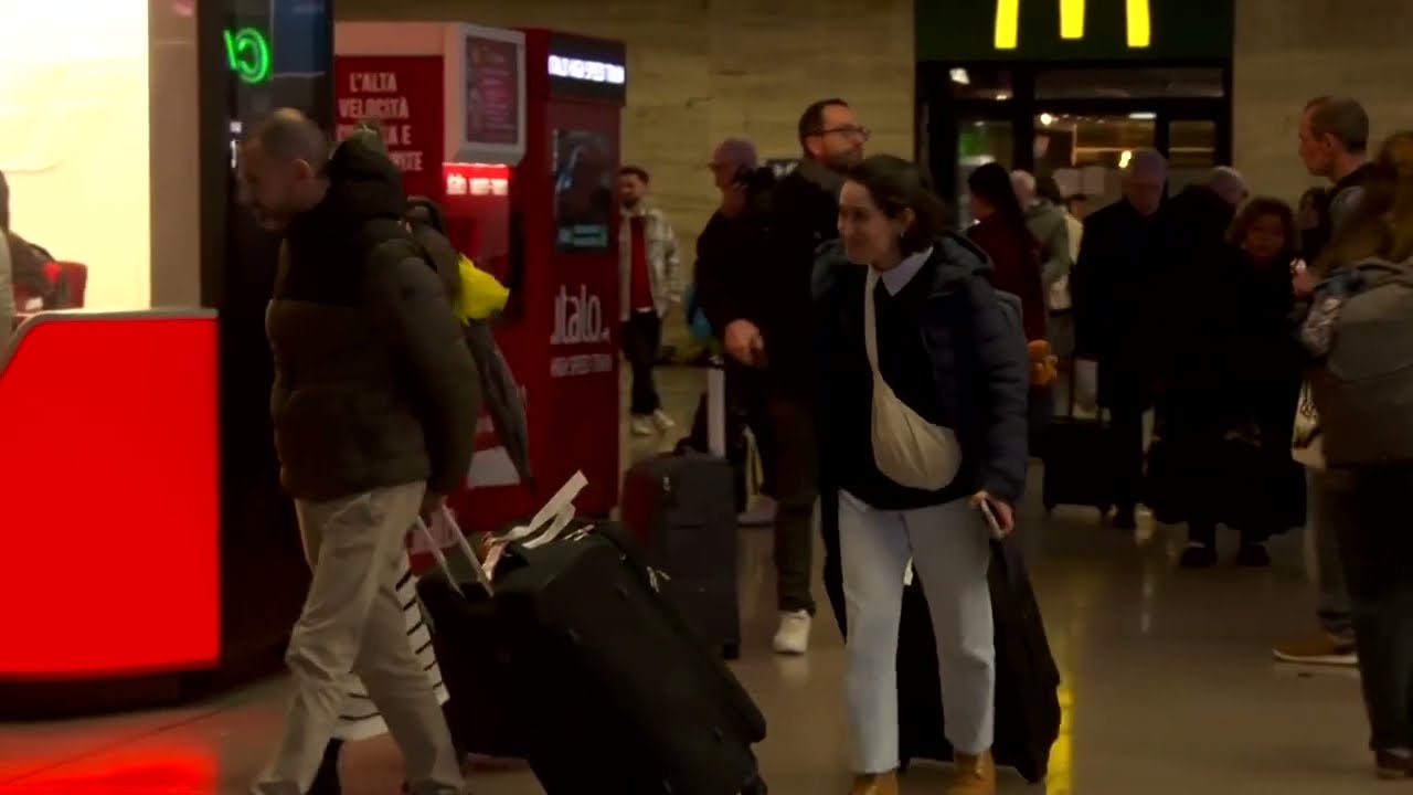 Suspected saboteurs hit Italy's rail network, police say