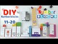 DIY Numberblocks 11-20 , making out of Mathlink Cubes | Playtime Club TV