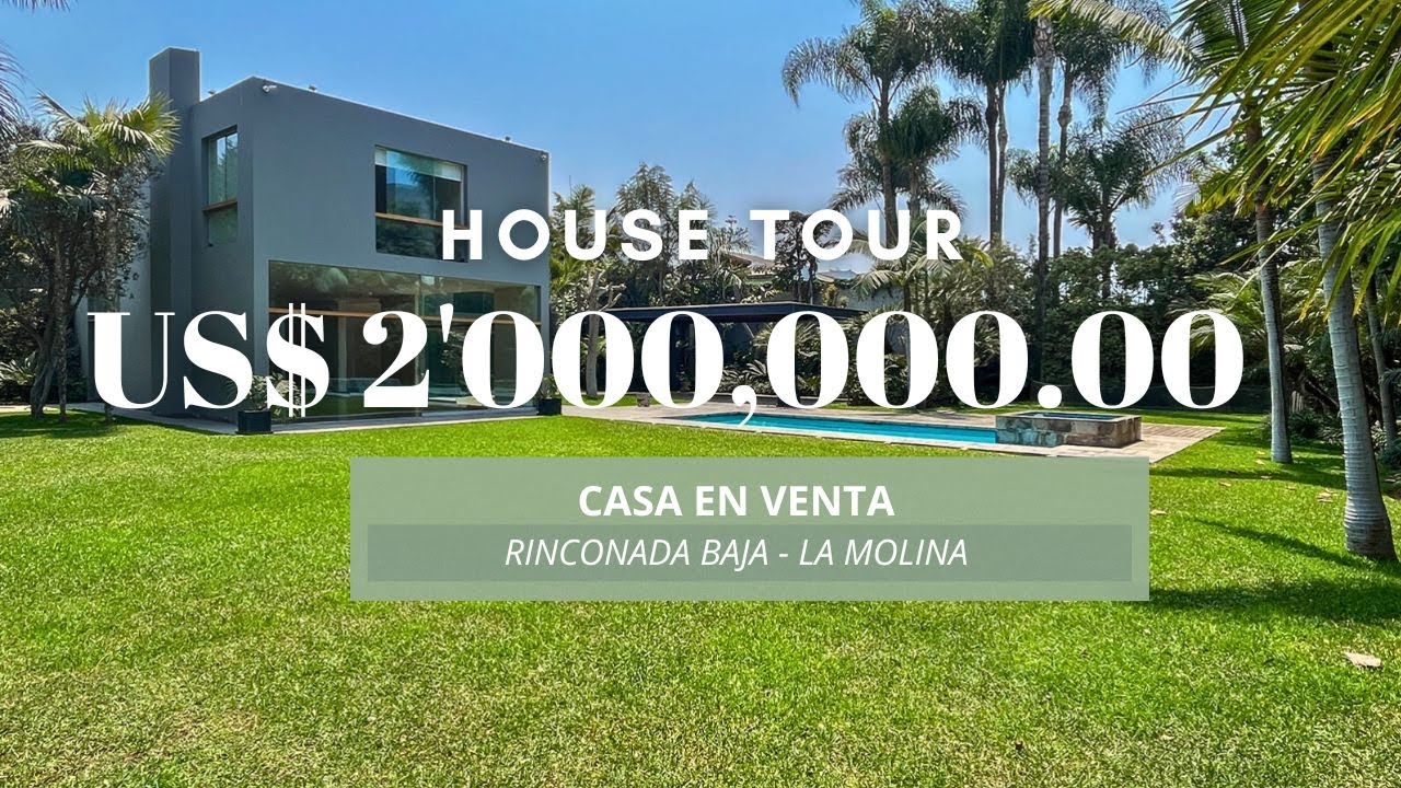 EXCLUSIVA CASA INDEPENDIENTE EN VENTA - RINCONADA BAJA, LA MOLINA