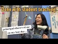 Last Week as a Student Teacher | 4th grade