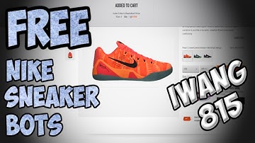 Free Nike Add to Cart Bot 2015 | Sneaker/Shoe Releases