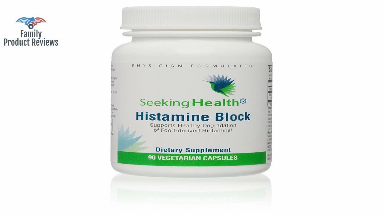 Seeking Health Histamine Block DAO Supplement Enzyme Food Intolerance Histamine Intolerance