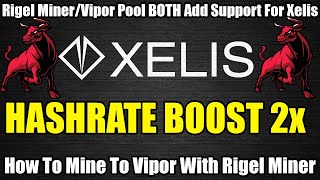 New Rigel Miner + Vipor Pool Addition - Making GPU Mining GREAT AGAIN!!!