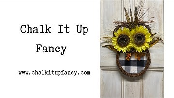 DIY Owl Grapevine Wreath