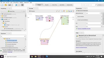 Demo RapidMiner Logistic Regression 1