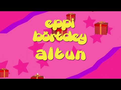 İyi ki doğdun ALTUN - İsme Özel Roman Havası Doğum Günü Şarkısı (FULL VERSİYON) (REKLAMSIZ)