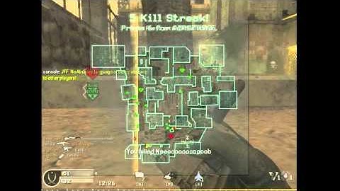 COD 4 sniping 10 killstreak