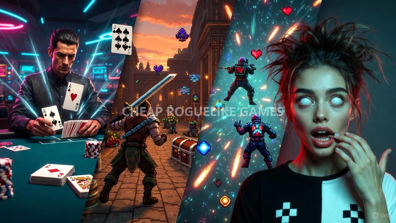 Top 10 Cheap Roguelike Games On Steam 2025