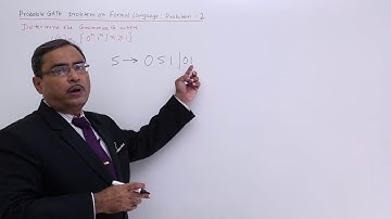 Formal Language - GATE Exercise 2