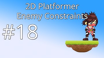 18: Unity 5 tutorial for beginners: 2D Platformer - Enemy constraints