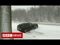 Winter storms engulf US states - BBC News