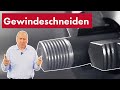 Gewindeschneiden an einer konventionellen drehmaschine  einfhrung in das drehen teil 8