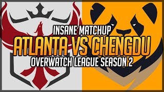 Brutal Fight - Atlanta Reign Vs Chengdu Hunters - Overwatch League Season 2