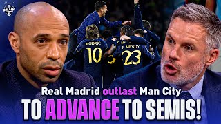 Henry Micah Carragher React After Dramatic Man City-Real Madrid Pens Ucl Today Cbs Sports