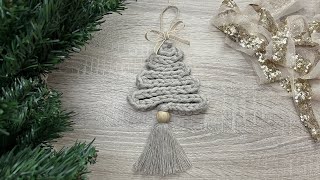 Crochet Christmas tree / Christmas decorations / Crochet Christmas tree