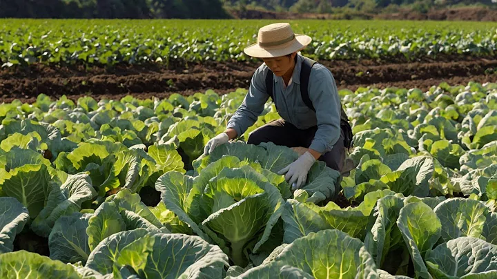 How Farmers Harvest Cabbages: Japan Cabbages Harvesting - Cabbages Cultivation | Farming Documentary