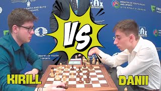 Shevchenko Kirill VS Dubov Daniil II 2023 FIDE World Rapid Championship R10