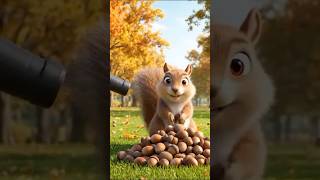 Funny Squirrel Looses All Nuts