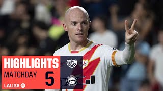 Resumen de Rayo Vallecano vs Deportivo Alavés (2-0)