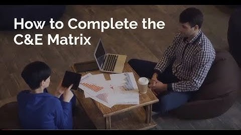 How to Complete the Cause and Effect Matrix