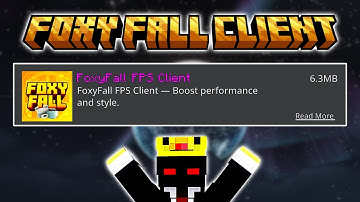 Foxy Fall Client For MCPE 1.21+ [FPS BOOST + NO LAG]