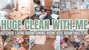 HUGE TWO DAY WHOLE HOUSE CLEAN WITH ME | CLEAN ORGANIZE DECLUTTER | 2022 EXTREME CLEANING MOTIVATION