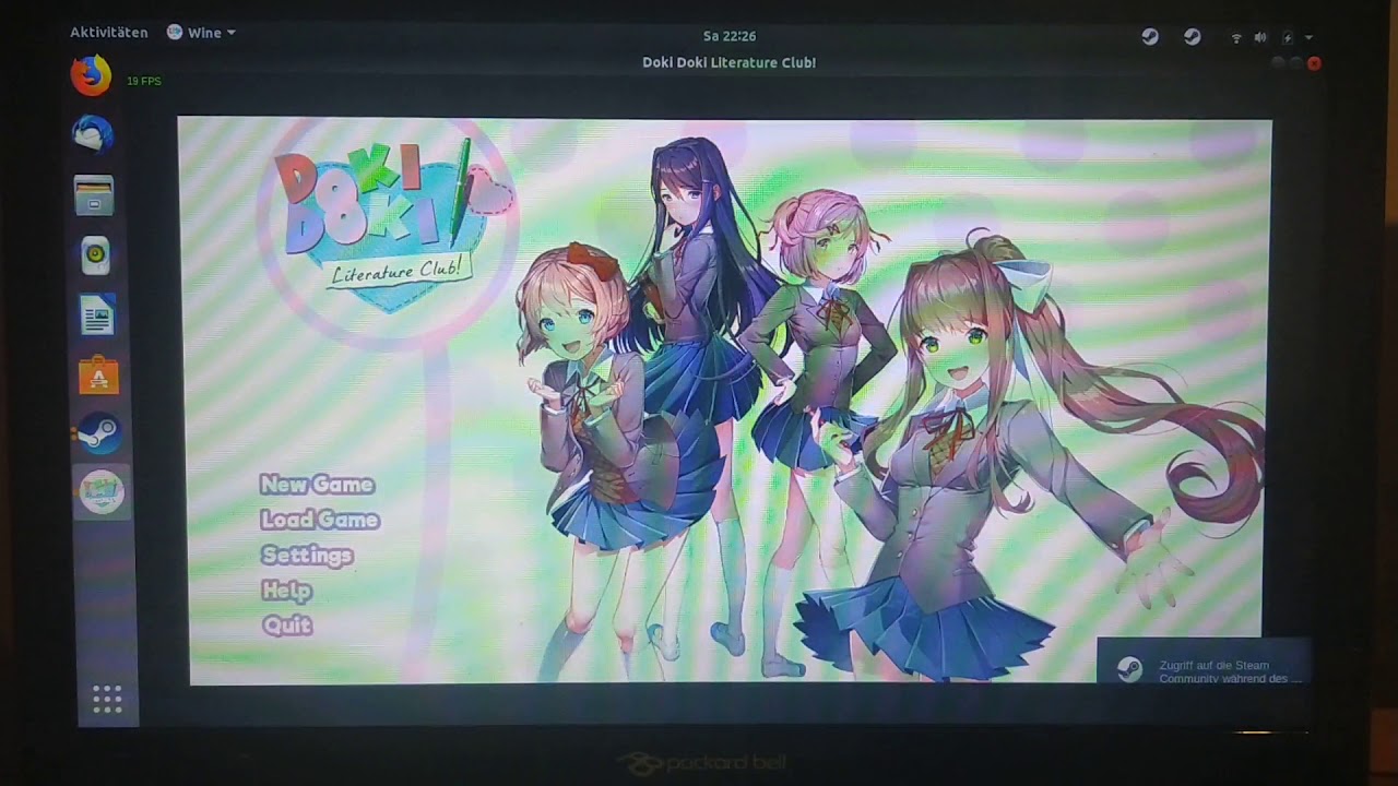 Doki Doki Literature Club - LinuxReviews