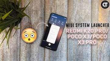 Install MIUI 13 System Launcher on Redmi K20 Pro & POCO X3/X3 Pro etc.🔥🔥