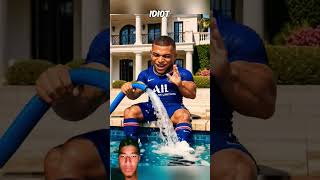✴️🤩❤️‍🩹Ronaldo Run Out Of Water In The Pool🎯❤️ #football  #greenscreen #messi #leomessi #ronaldo