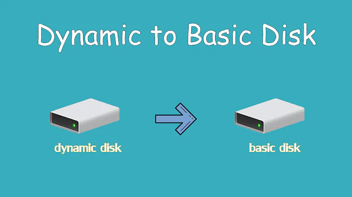 How to Convert Dynamic Disk to Basic Disk without Data Loss?