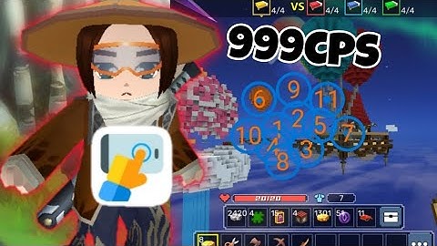Autoclicker 999 CPS FOR PHONE IN BLOKMAN GO BED WARS | How to get g-cubes for free Blockman Go