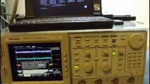 Calibrating a TDS Oscilloscope Part 1 of 2