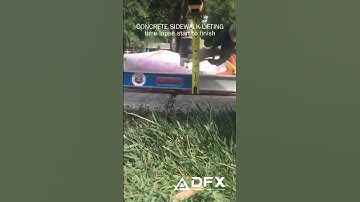 Concrete Leveling time lapse #concreterepair #polyjacking #sidewalklift