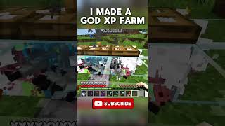 ​I Made a GOD XP Farm in Minecraft PE! 🤯🔥