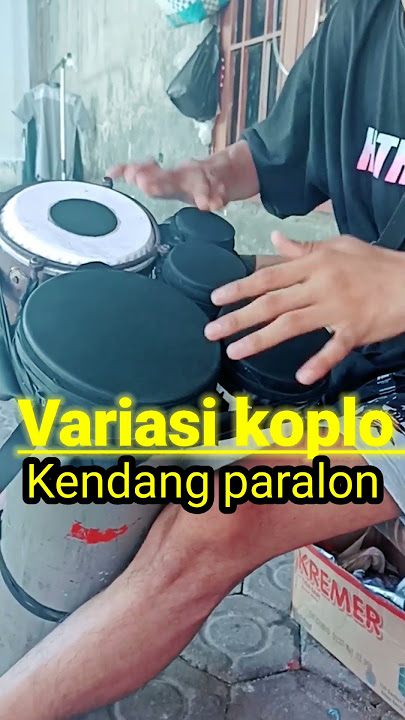 Skill koplo kendang paralon