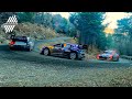 Rallye Monte Carlo 2022 WRC hairpin - Loeb, Ogier and Neuville compared