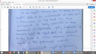 Details Properties of task environment/types of task environment/Fully observable vs. partially observable Guide