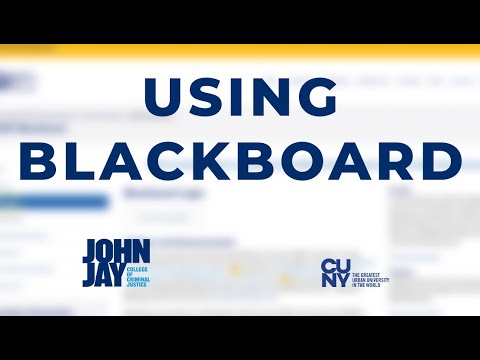 How to Use Blackboard: A Student Tutorial