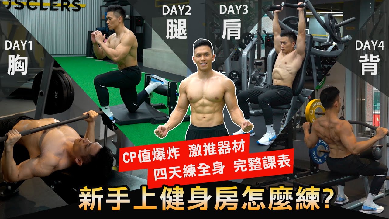 【重製上傳】重訓健身，一週要練幾天才有效？｜How many days a week should I workout?｜新手系列 EP12