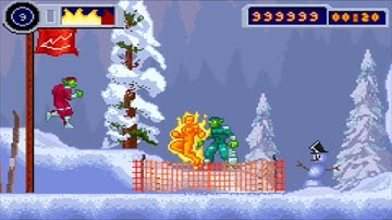 Fantastic 4 Flame On - GBA - Cheat Codes #emulator #cheatcodes #gba