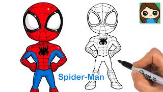 How to Draw Spiderman | Spidey and His Amazing Friends