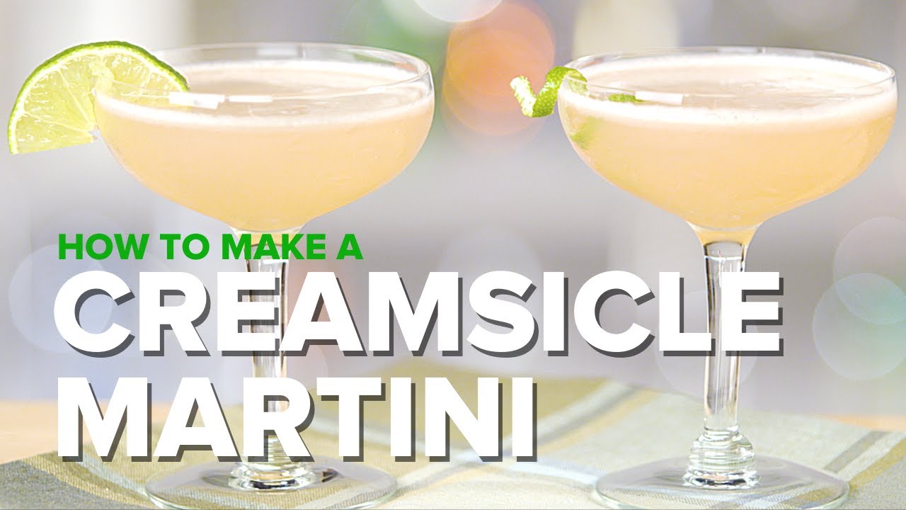 Only 138 Calories?! How to Make a Skinny Creamsicle Martini! YouTube