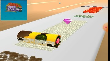 SUSHI ROLL 3D - All Levels Gameplay Android, Ios