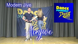 Armjive. Beginners Modern Jive Dance Move.