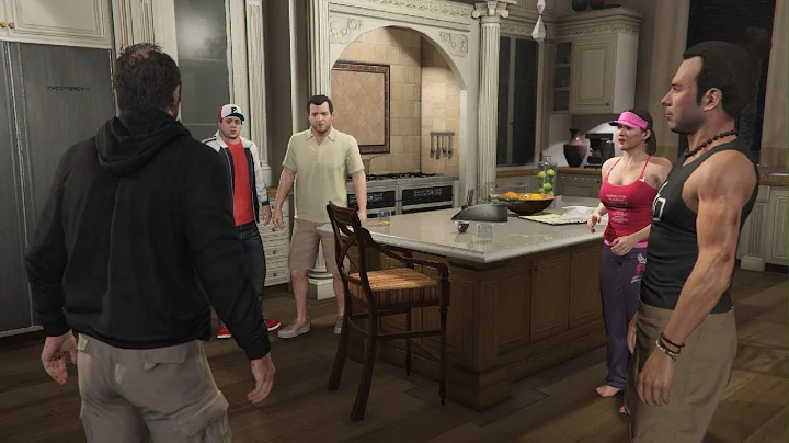 GTA V Trevor meets Michael again after 9 years