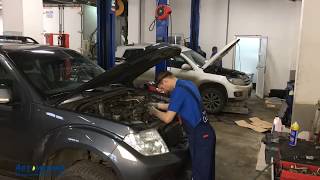 видео Ремонт Ниссан Патфайндер R51 (Nissan Pathfinder) в Москве