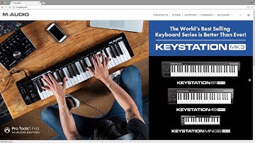 M-audio Keystation MK3 | Complete Download and Setup with Pro Tools First