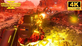 HELLDIVERS 2: QUASAR + JET PACK MY LOVE 4K Ultra Graphics Gameplay No Commentary PC